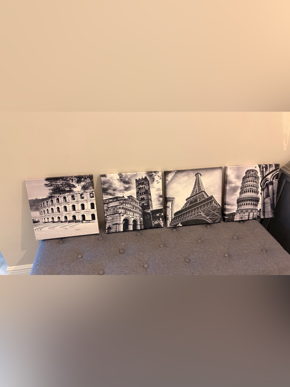 Black & White Architectural Canvas Wall Art - Home Accents